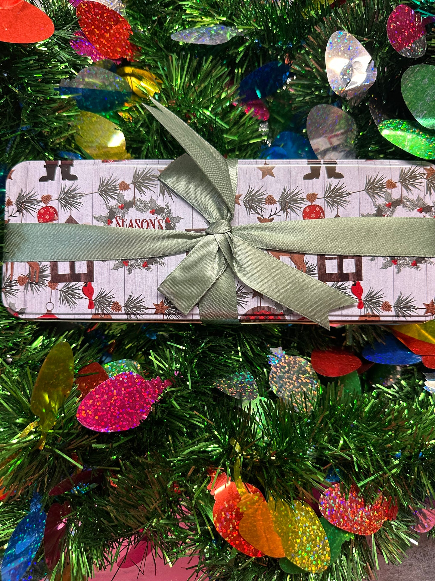 Christmas Snack Tins