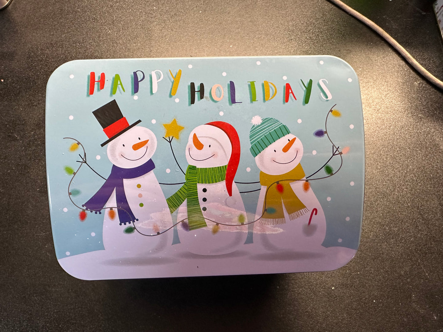 Christmas Snack Tins