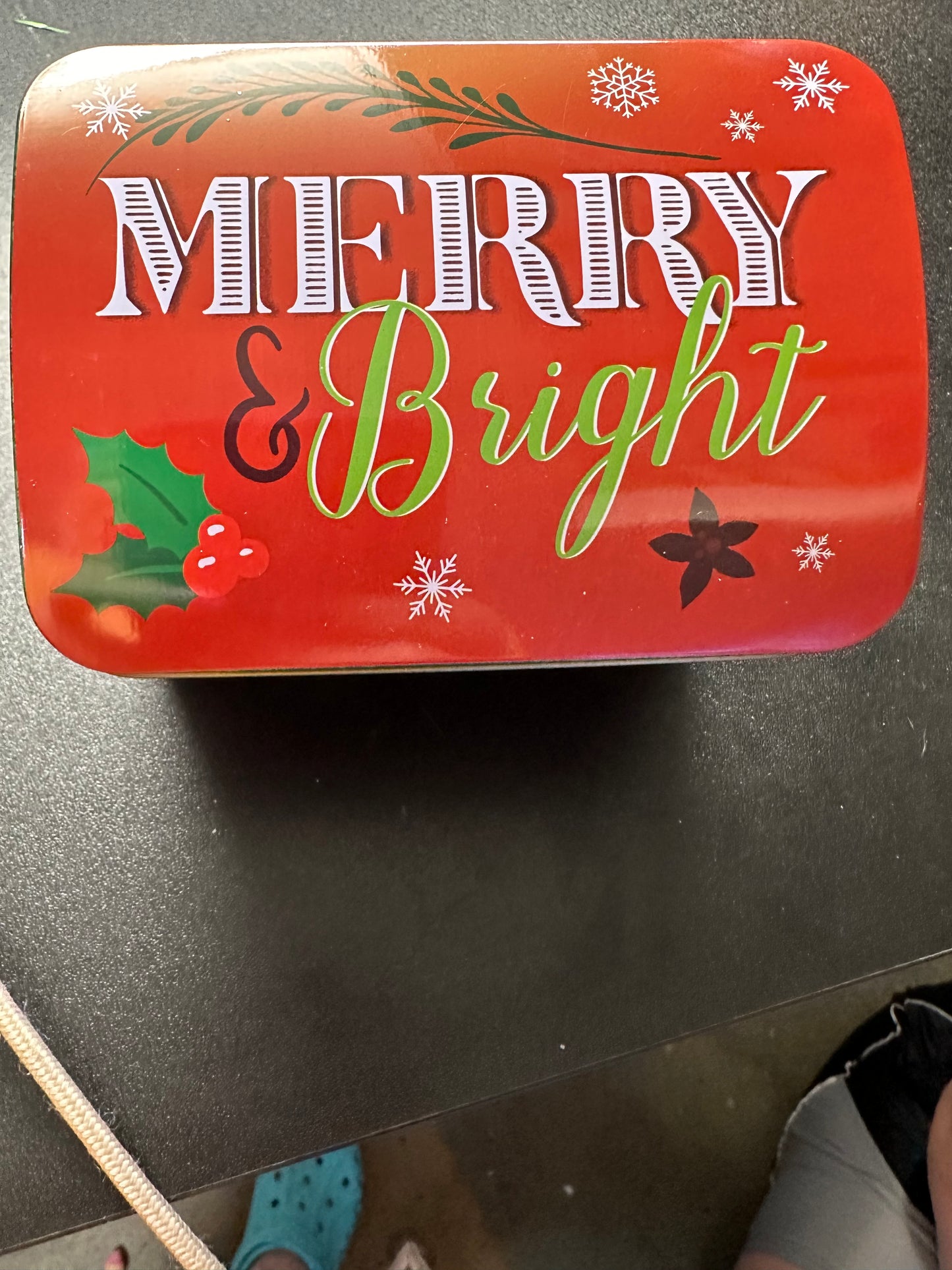 Christmas Snack Tins