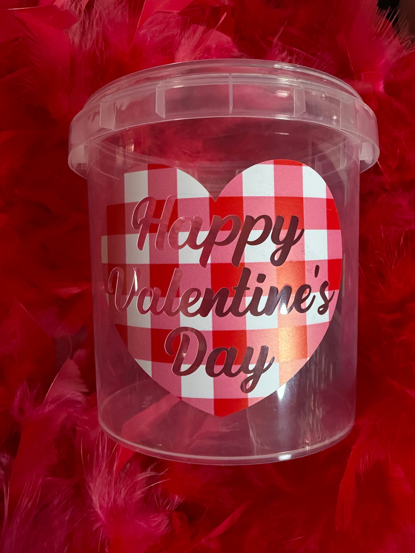 1 1/2 lb Valentine Gummy Bucket