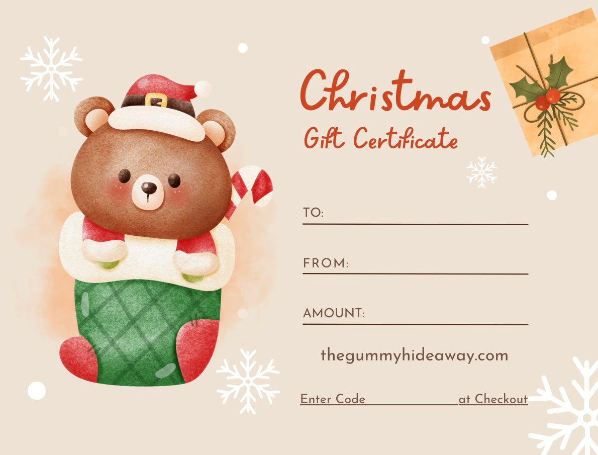 Christmas Gift Certificate