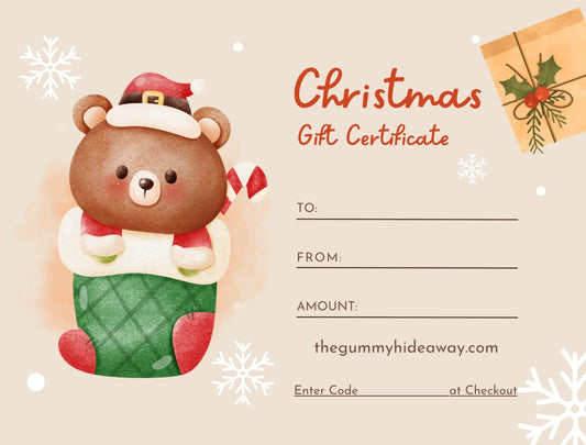Christmas Gift Certificate