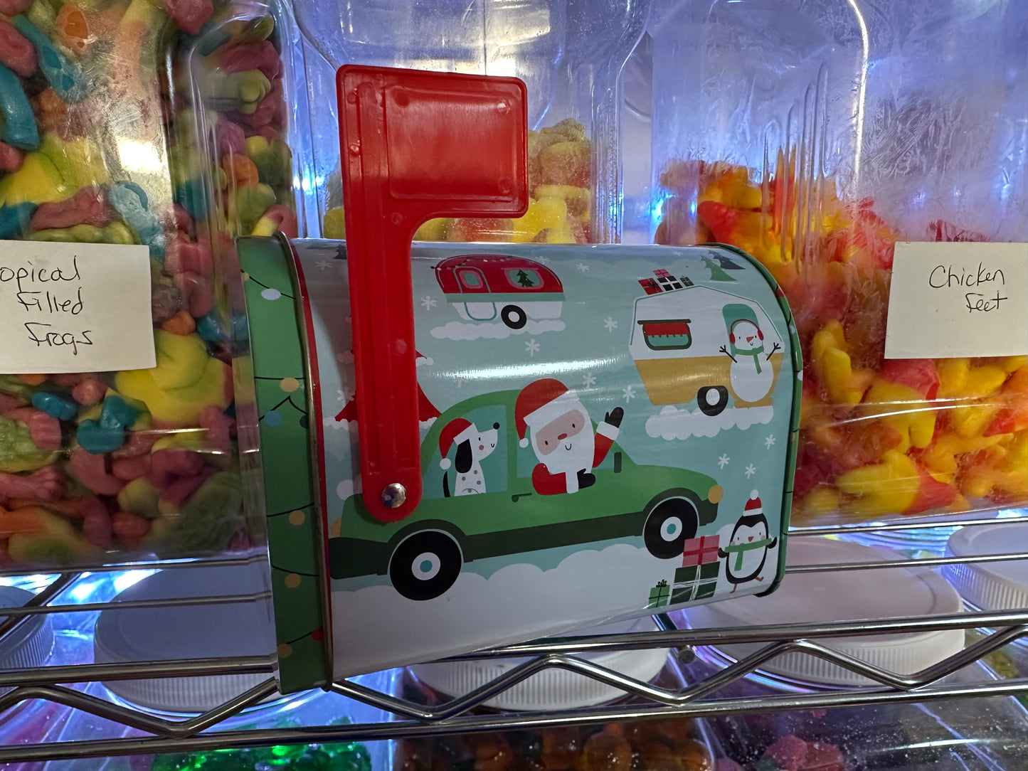 Christmas Snack Tins