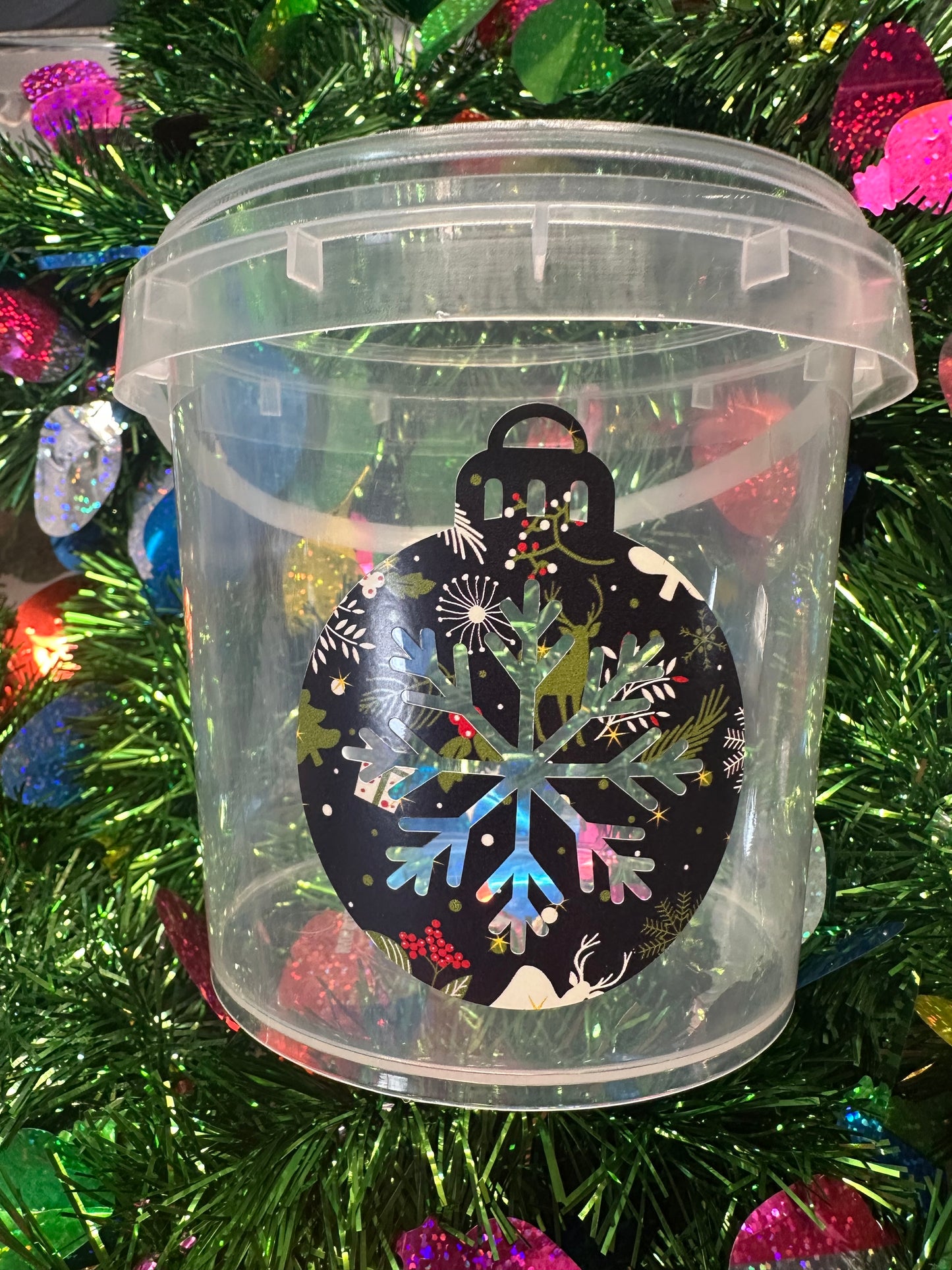 1 1/2 lb Christmas Gummy Bucket