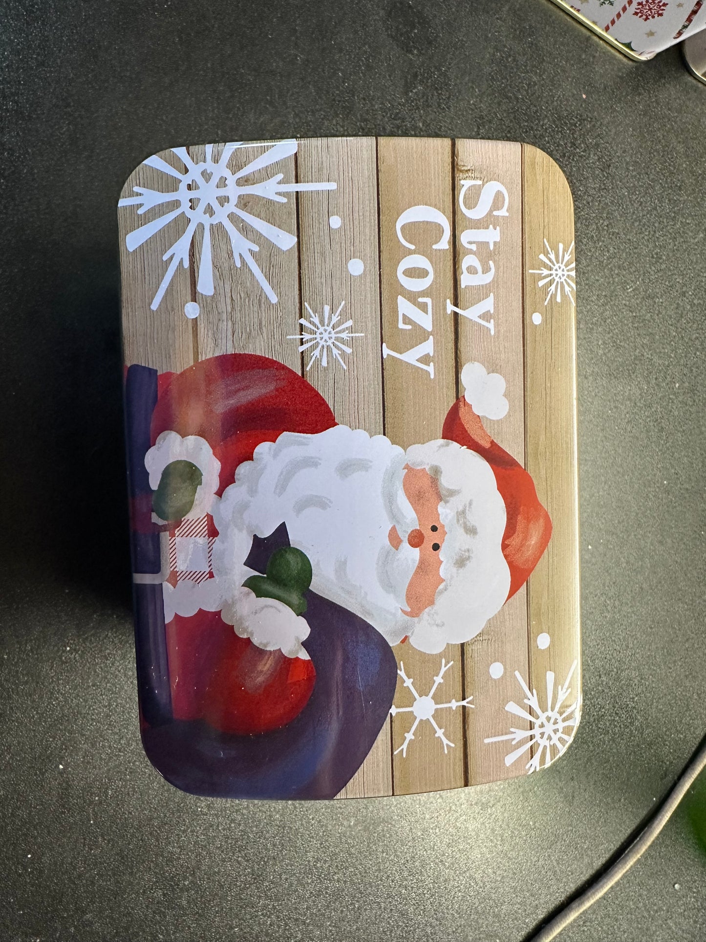 Christmas Snack Tins