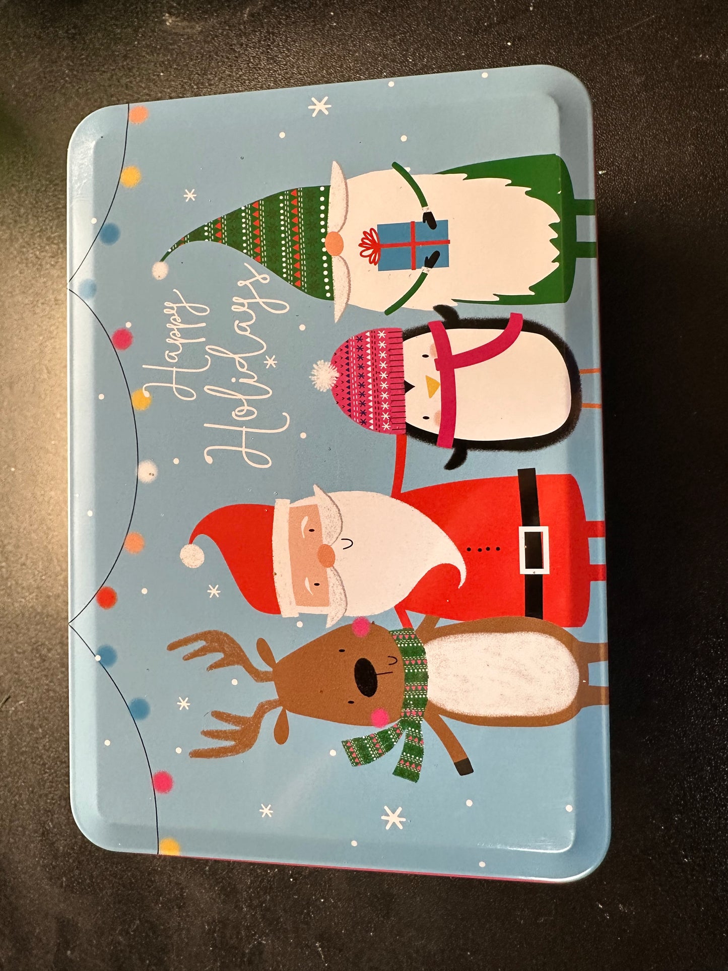 Christmas Snack Tins