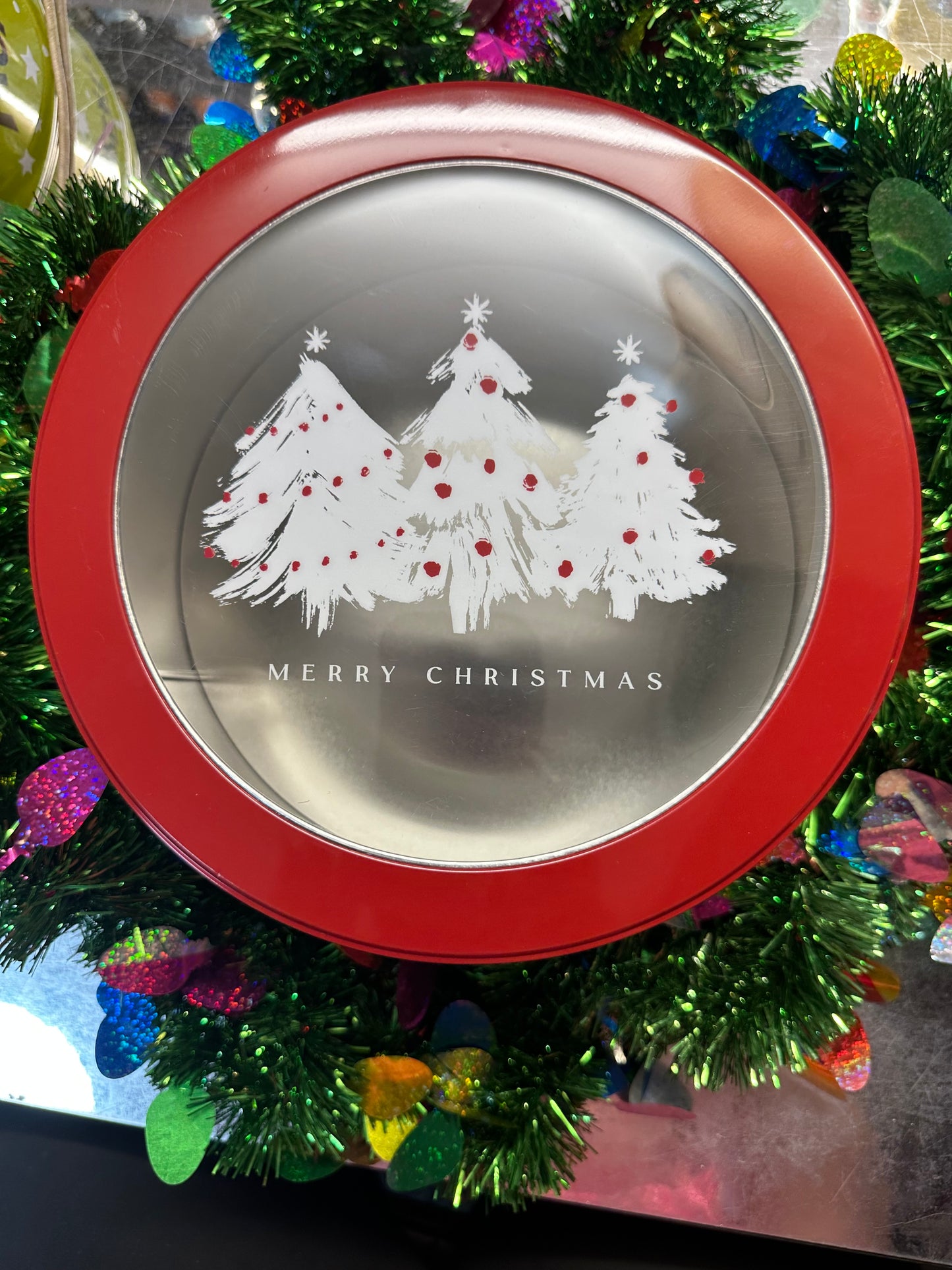 Christmas Snack Tins