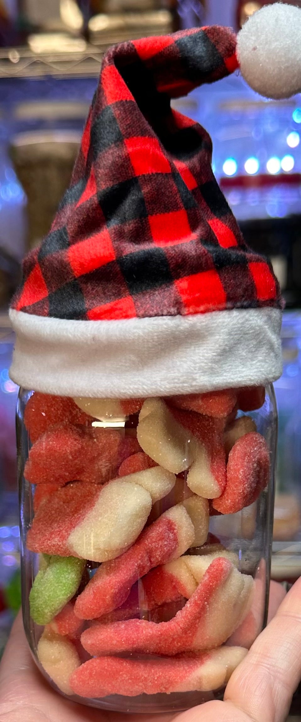 Christmas Gummy Containers