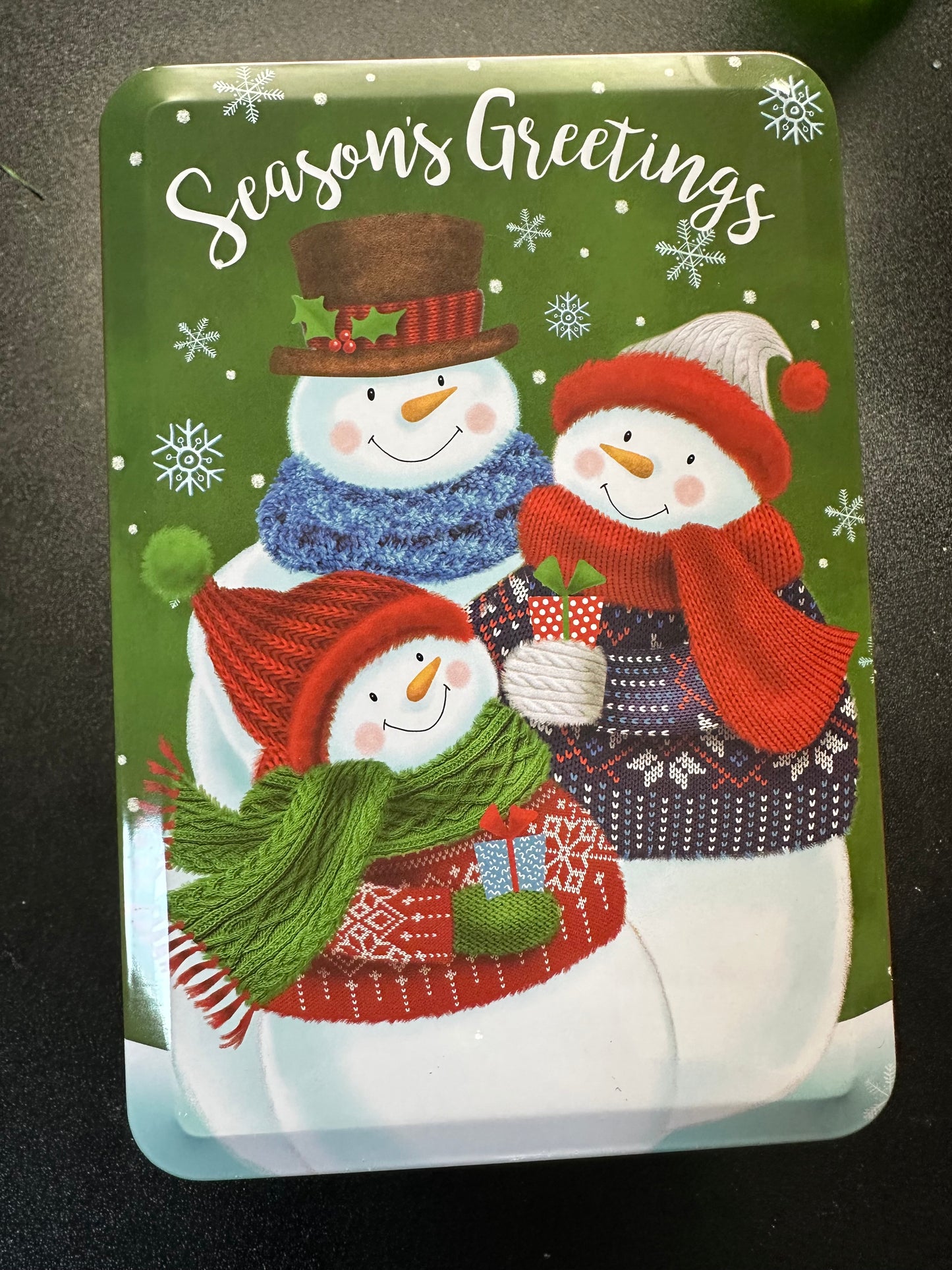 Christmas Snack Tins