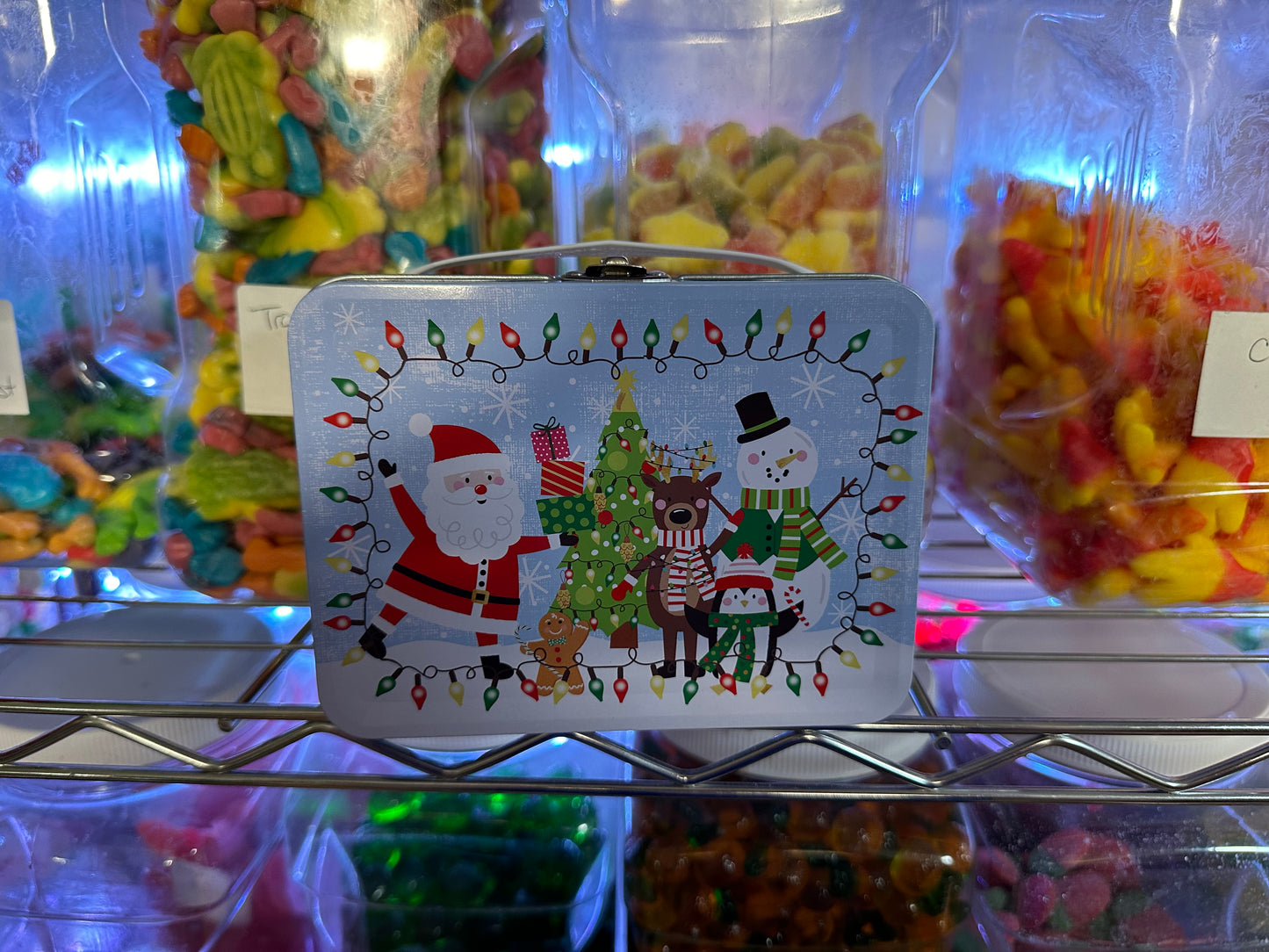 Christmas Snack Tins