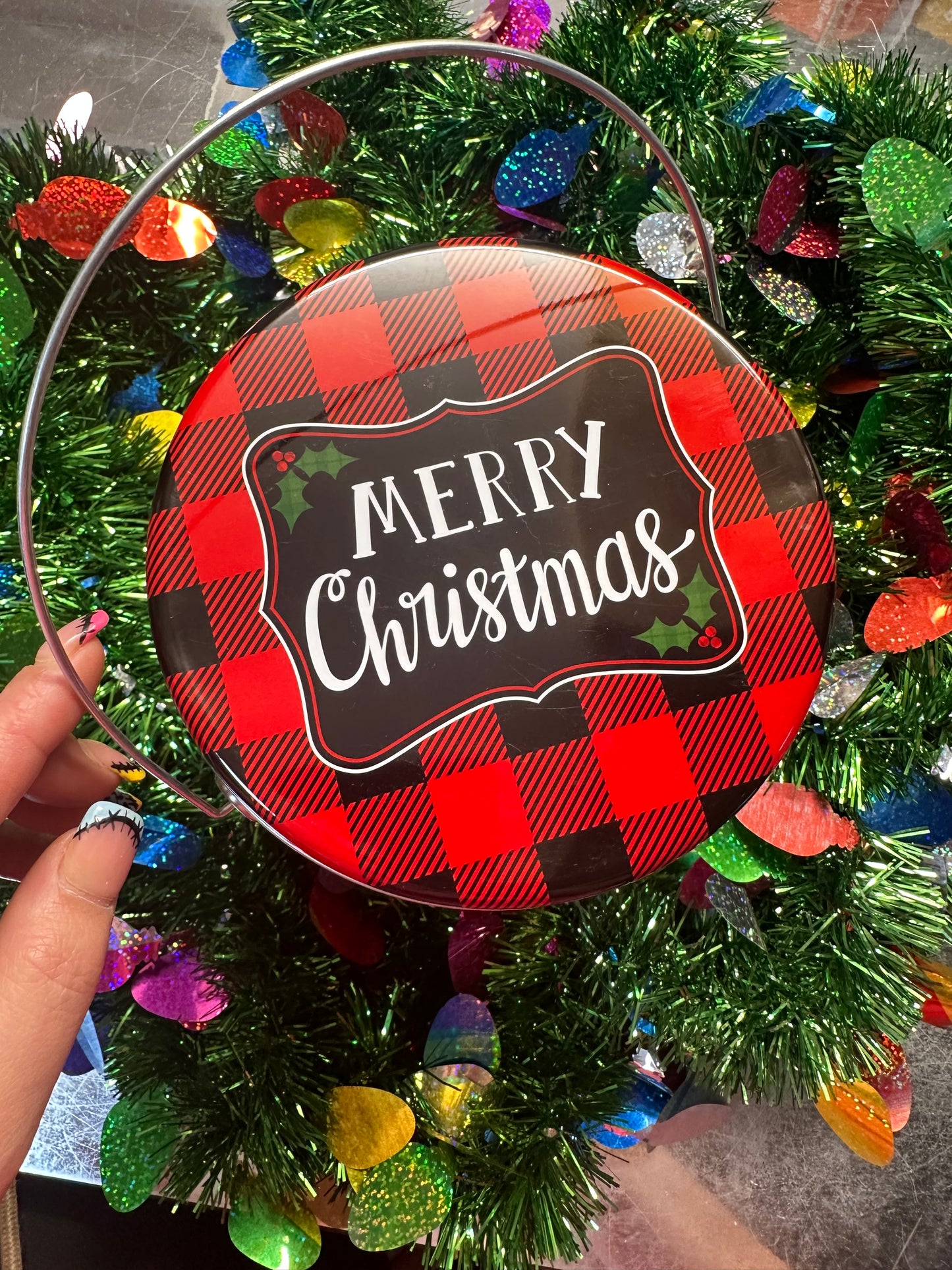 Christmas Snack Tins