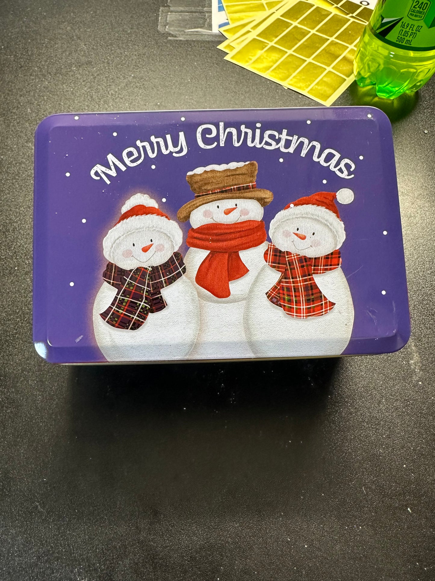 Christmas Snack Tins
