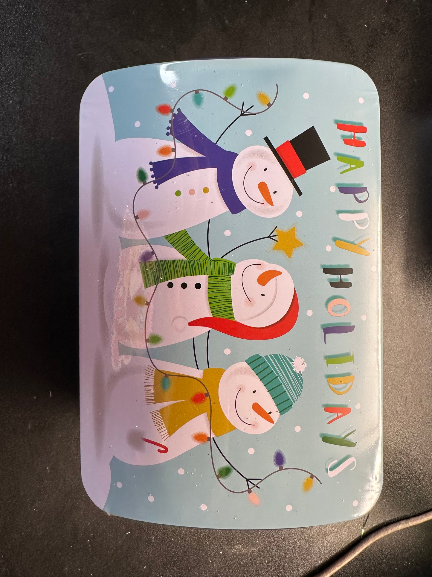 Christmas Snack Tins