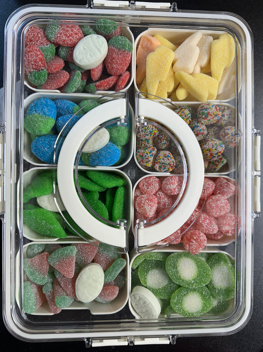 Large Half and Half Snackle Box