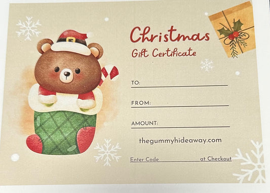 GIFT CERTIFICATE