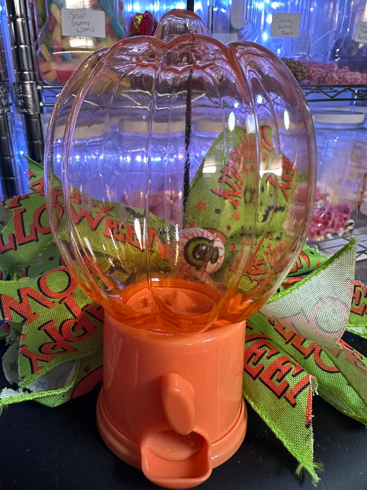 1/2 lb Halloween Gumball Jars