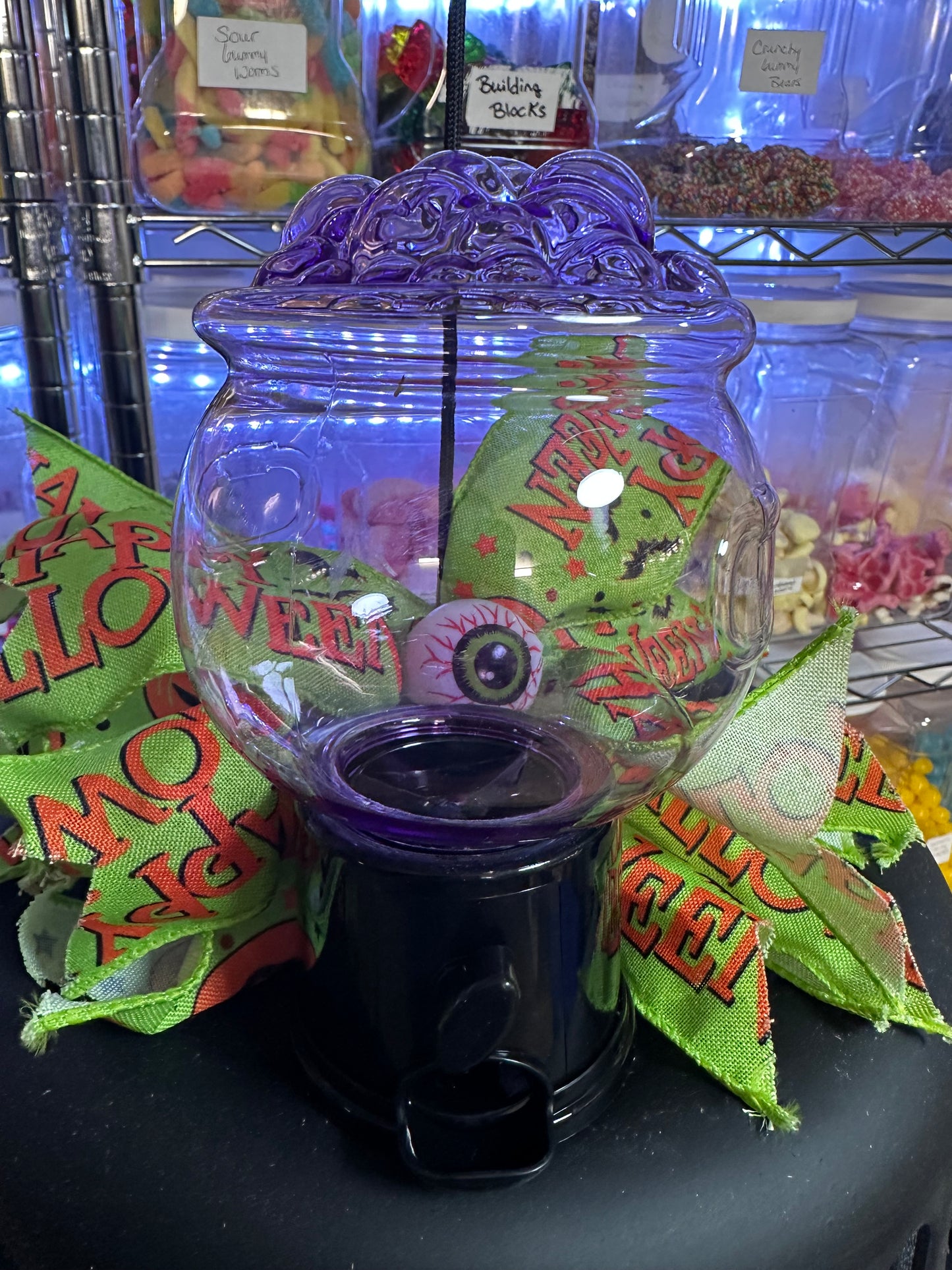 1/2 lb Halloween Gumball Jars