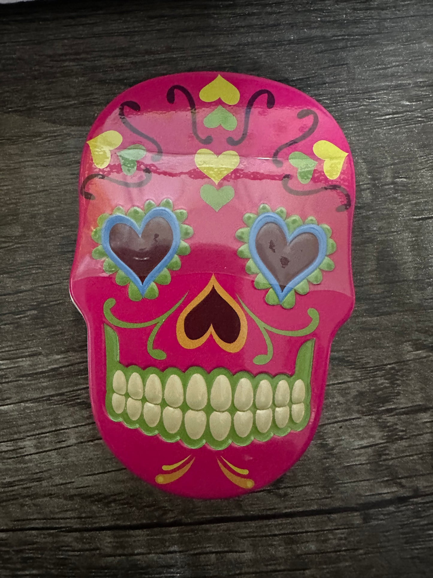 Halloween Sugar Skull Tin