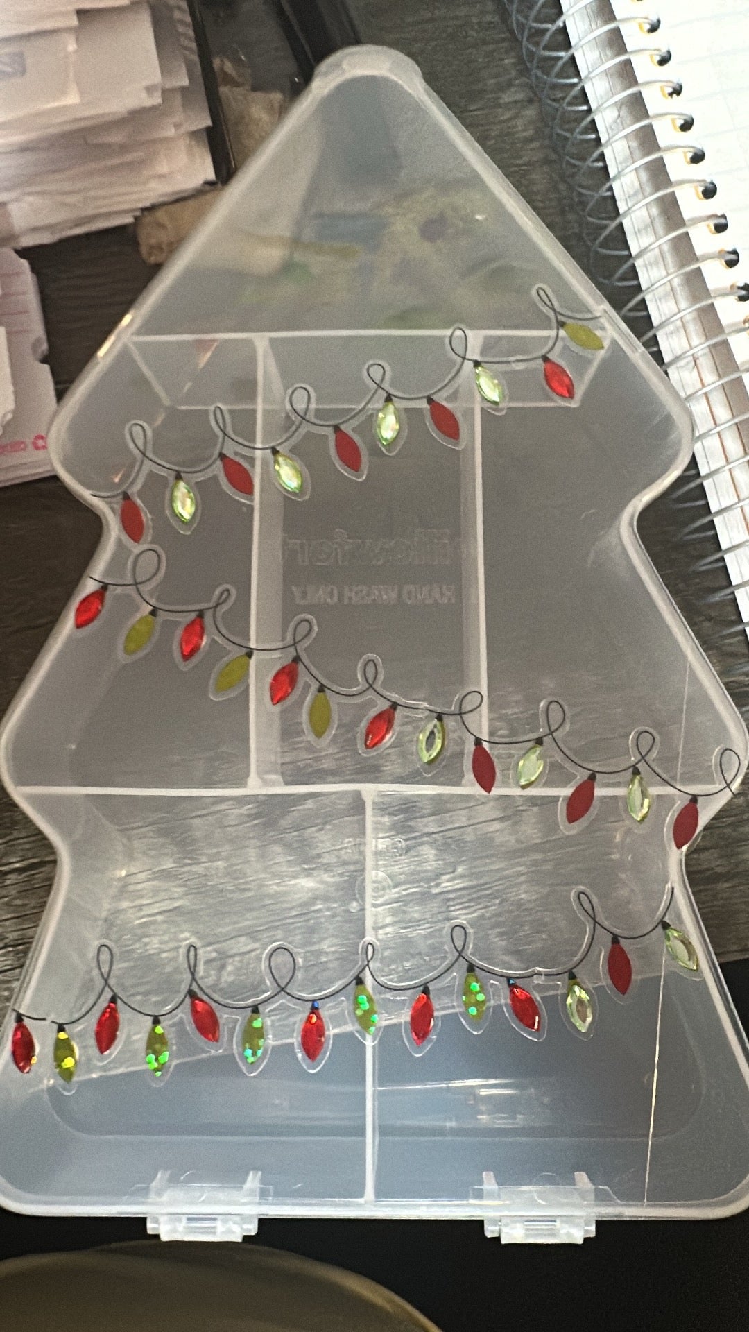 Christmas Gummy Containers