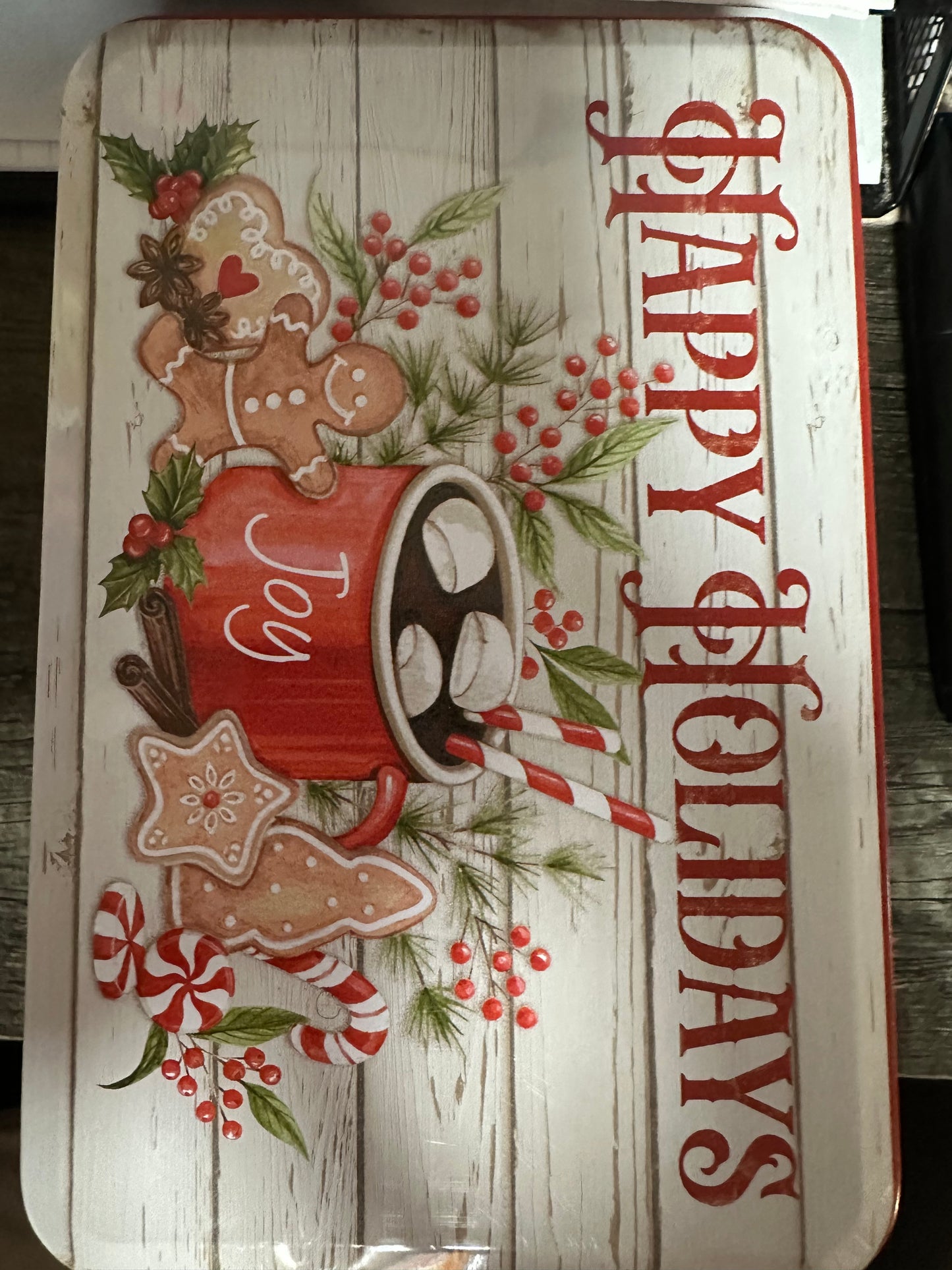 Christmas Snack Tins