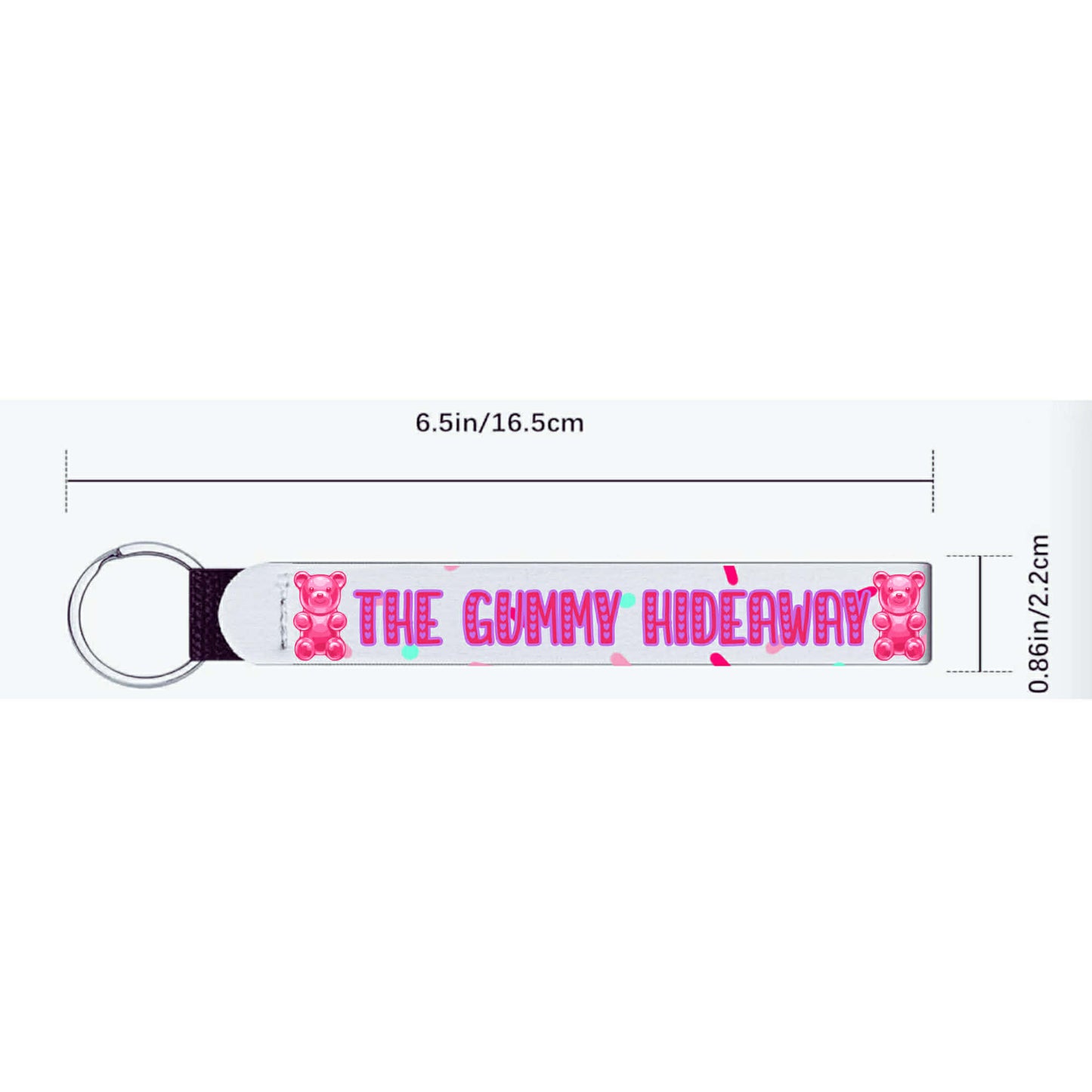 The Gummy Hideaway Keychain