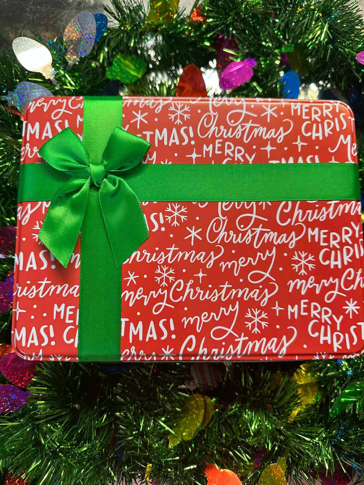 Christmas Snack Tins